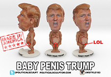 Baby Penis Trump bobblehead